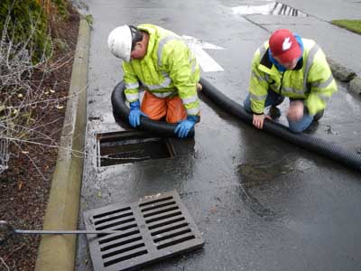 Прочистка дренажной системы