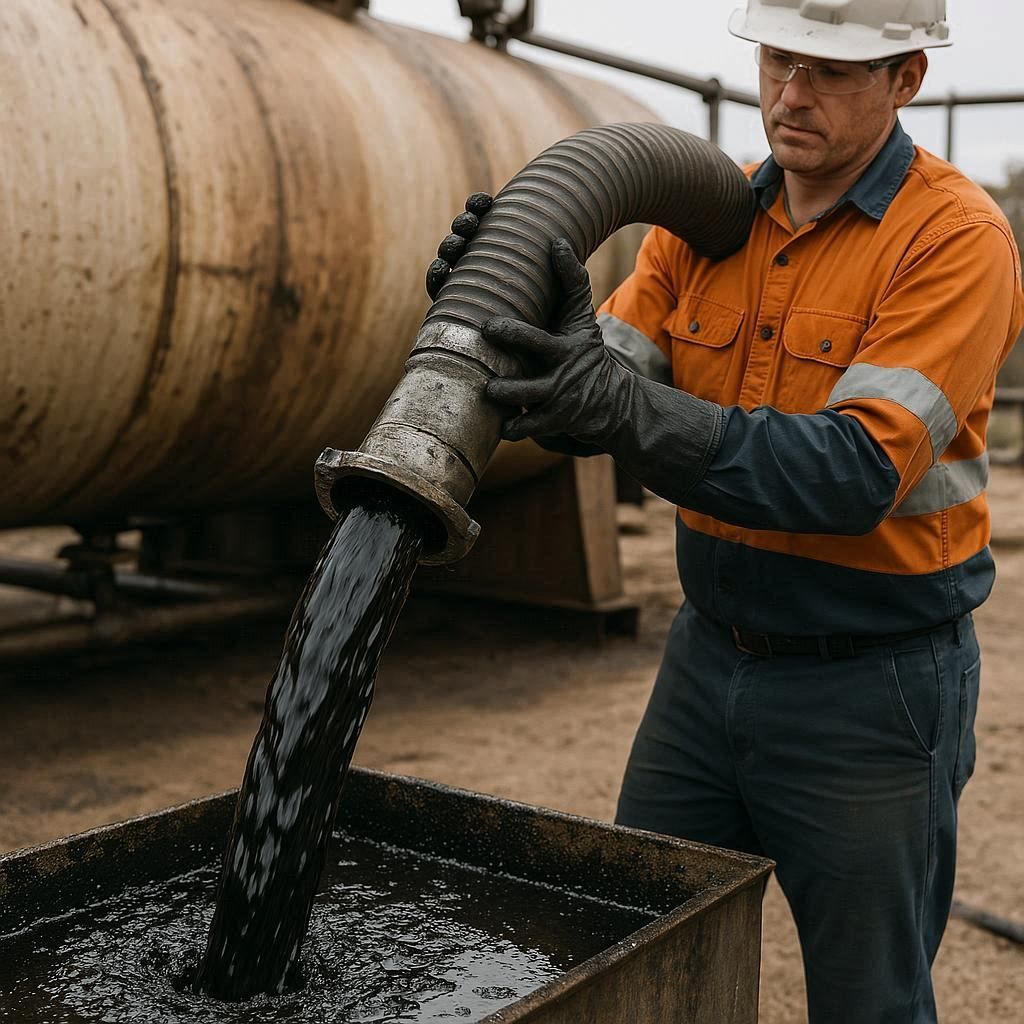 Откачка нефтепродуктов в Крымске