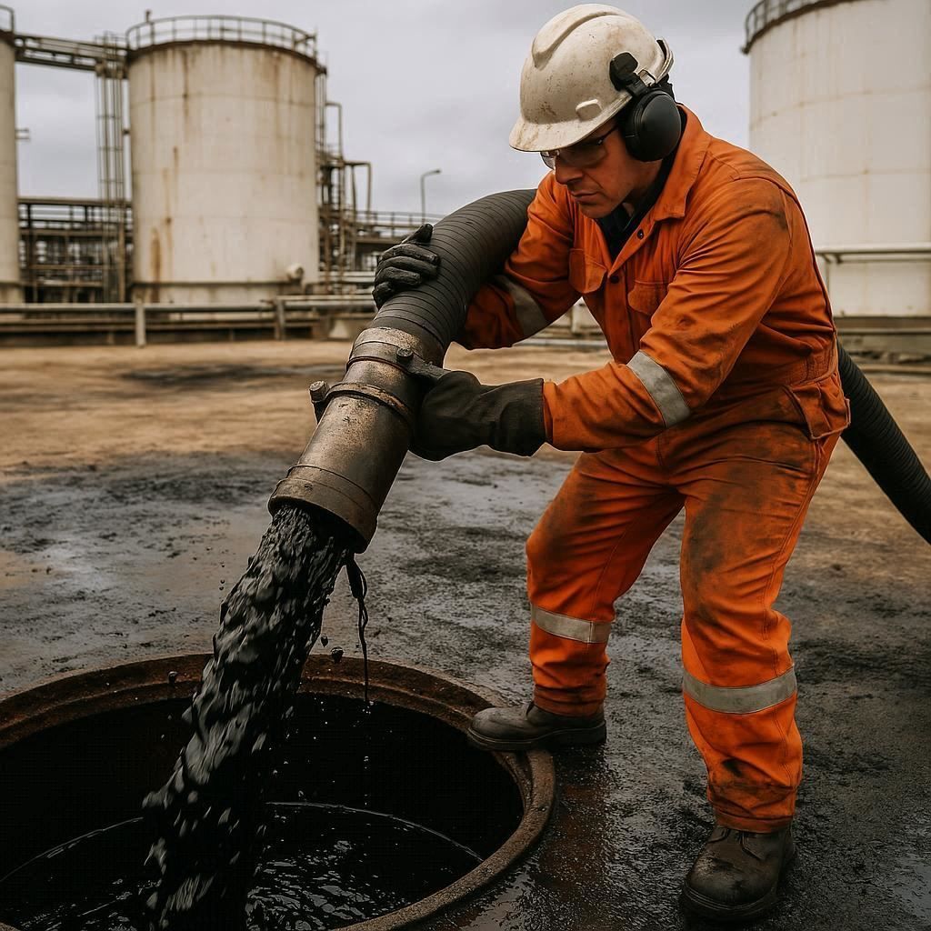 Откачка нефтепродуктов в Крымске